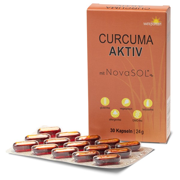 Curcuma aktiv mit NovaSol-Curcumin